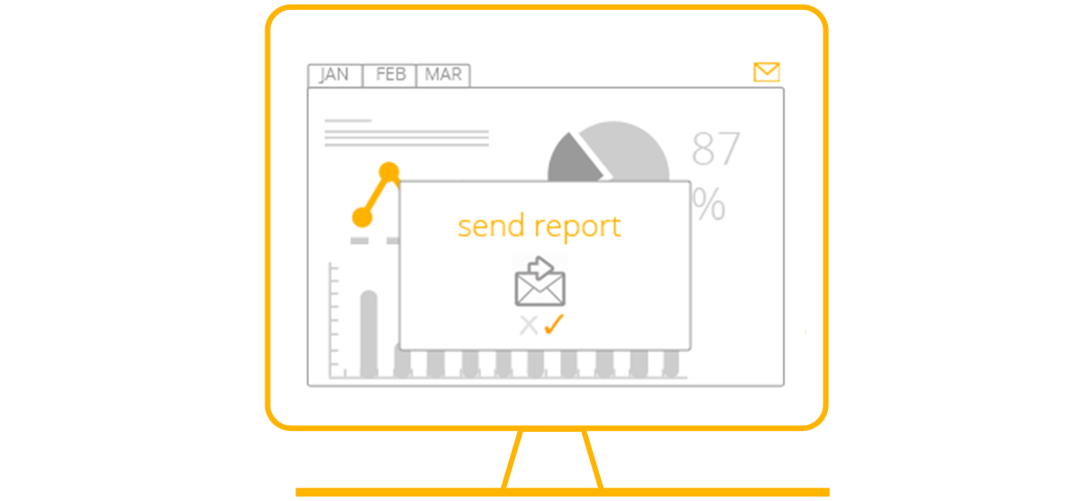 The Reporting control panel of the Delio Lead Management platformby Walmeric makes statistical and analytical tools available to you so that your marketing and sales team have full visibility on the status of each of their leads in the sales funnel