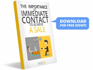The importance of immediate contact to achieve a sale